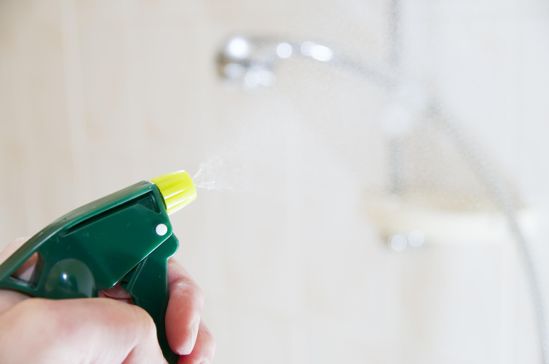 preventing a moldy shower head