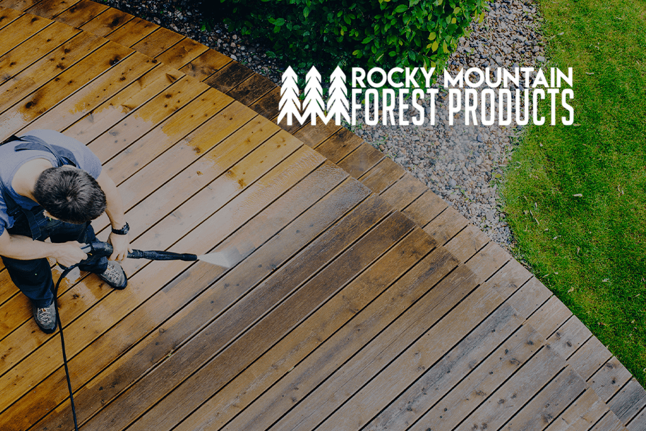 Why is my wood deck turning green? TMR