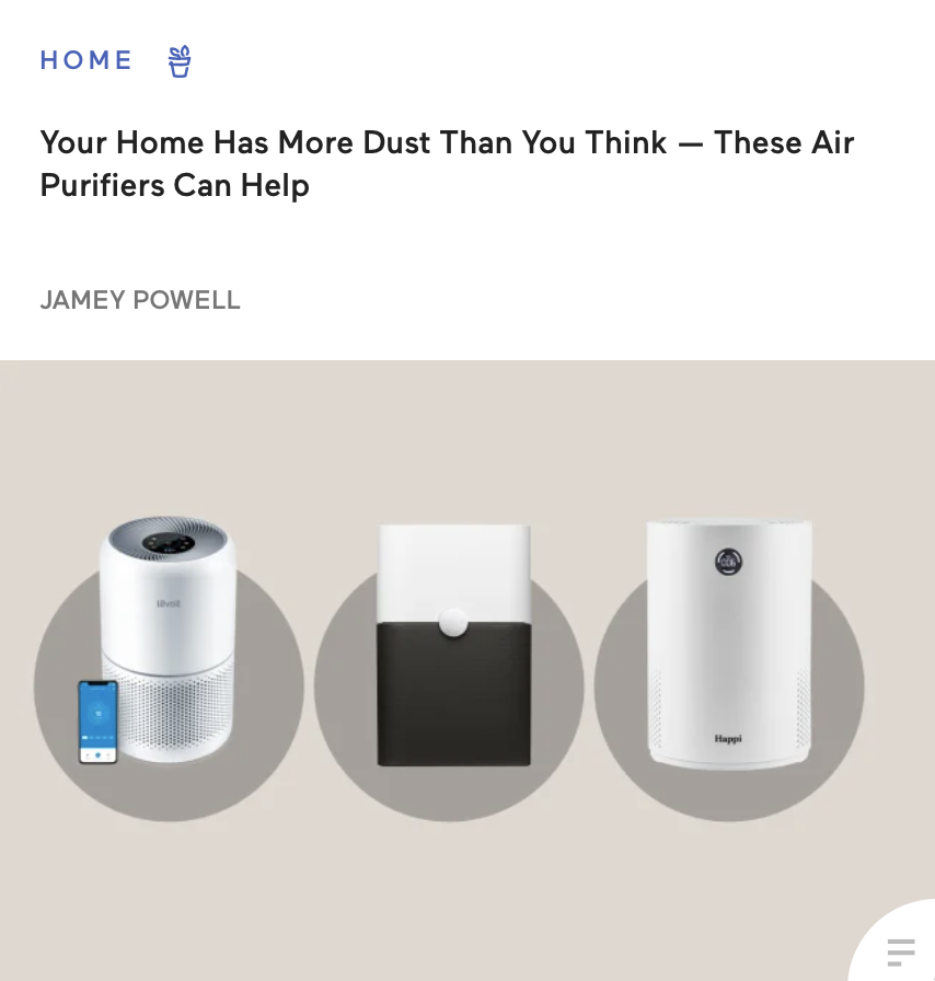 The 8 Best Air Purifiers for Dust TMR